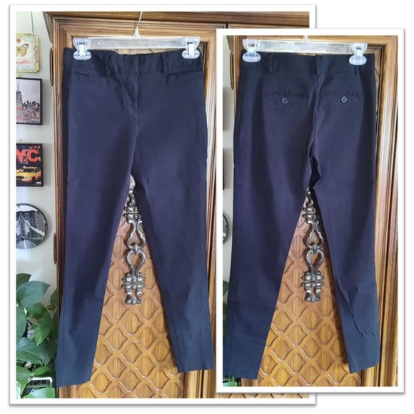 3/$10 Bi-Stretch Skinny Cropped Ankle Pants - Black, Size 2 - Picture 16 of 16